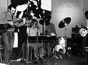 Ronald MacDonald performing with his band